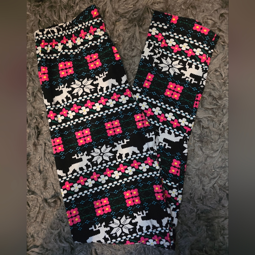 Colorful Patterned Leggings